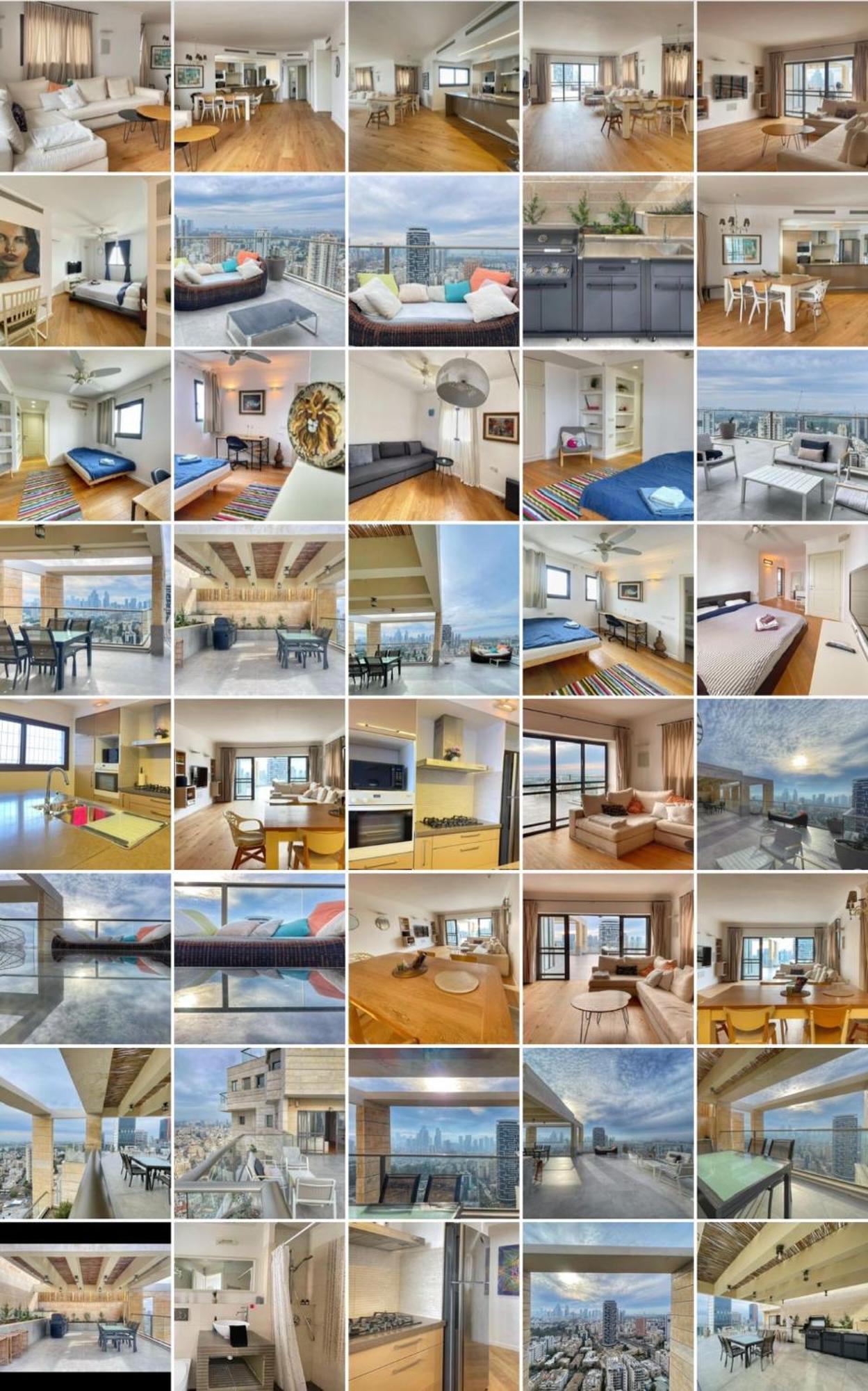 Beautiful Penthouse W/Amazing View, Prime Location Leilighet Ramat Gan Eksteriør bilde